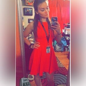 Flattering mini dress